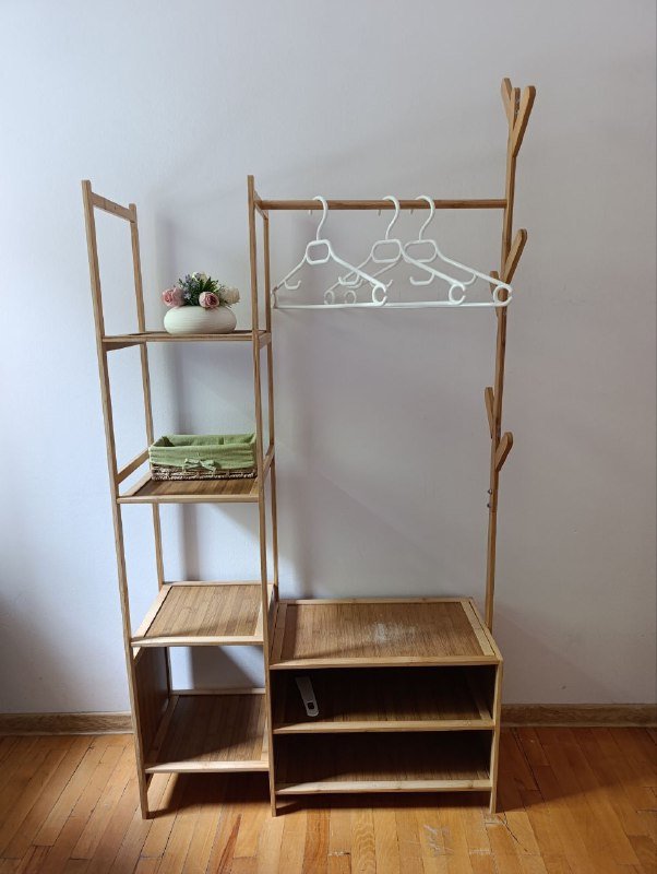 Полка с вешалкой