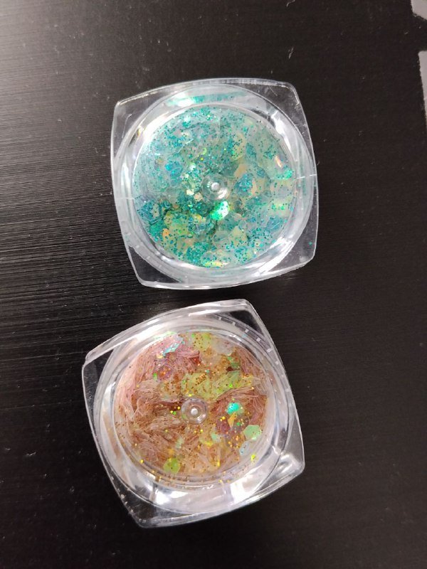 Скобы №10 для степлера, сухой глиттер для декорирования 2