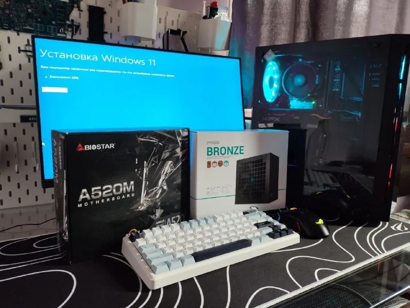 Игровой ПК Ryzen 5 2600, RX 580, 16GB, 256GB SSD 1