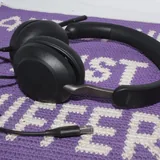 Компьютерные гарнитуры Corsair Void elite, Jabra Evolve2 40 6