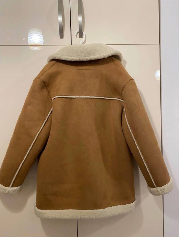 Зимнее пальто дубленка Zara размер М 2