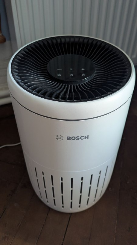 Воздухоочиститель Bosch с новым фильтром