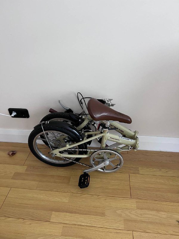 Ультра-компактный складной велосипед CAPTAIN STAG 16 колеса