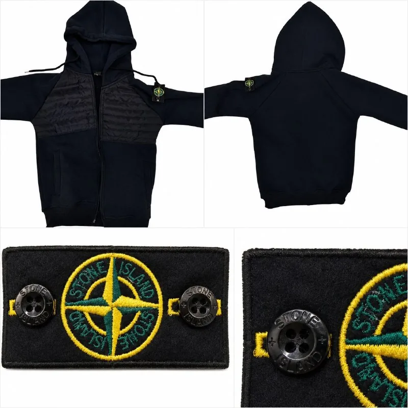 Футболка Alpha Industries, ветровка Stone Island 1