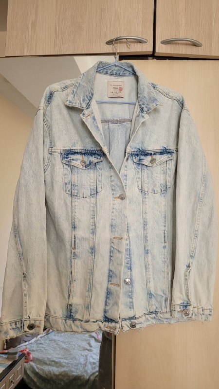 Джинсовая куртка Zara размер М 28