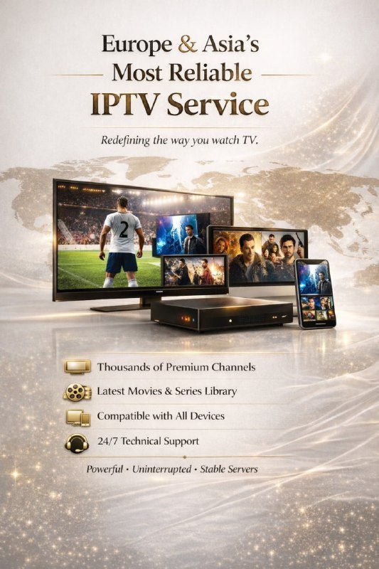 Europe & Asia IPTV Service