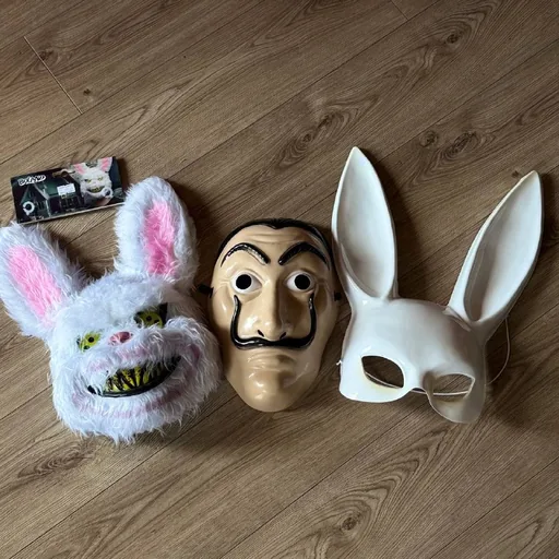 Masks for parties and costume looks