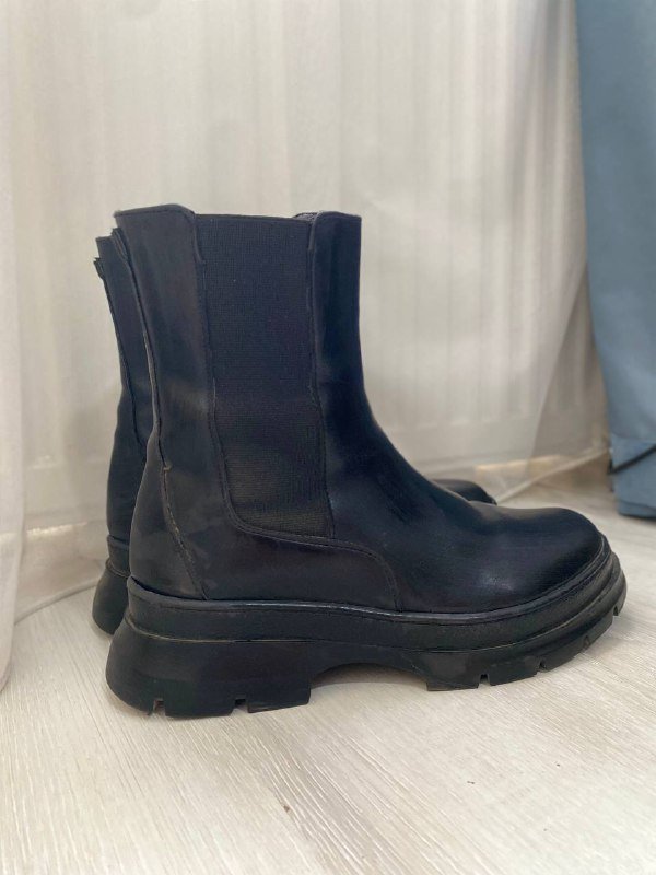 Черные ботинки Челси размер 36 3