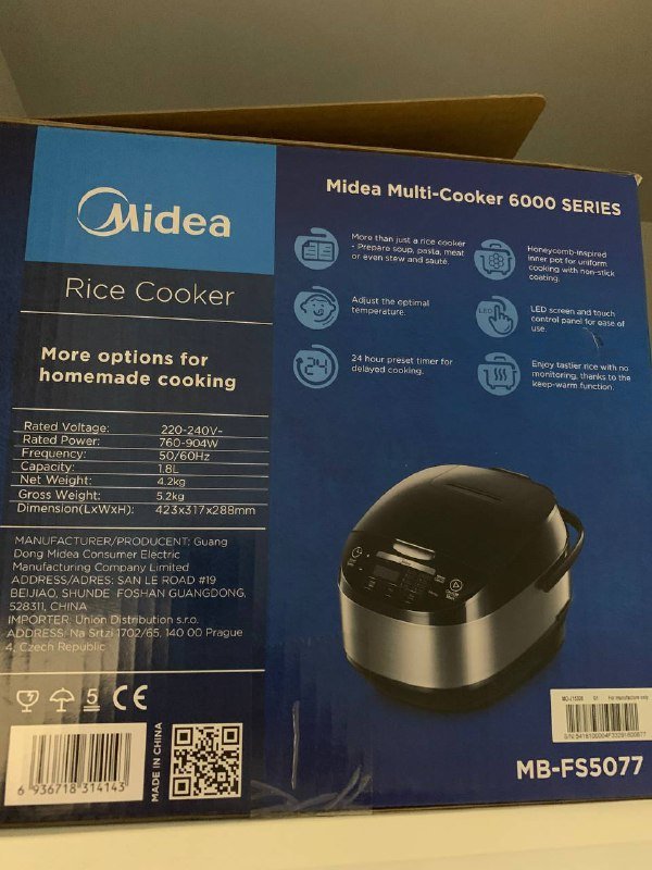 Мультиварка 1.8L 860W 4