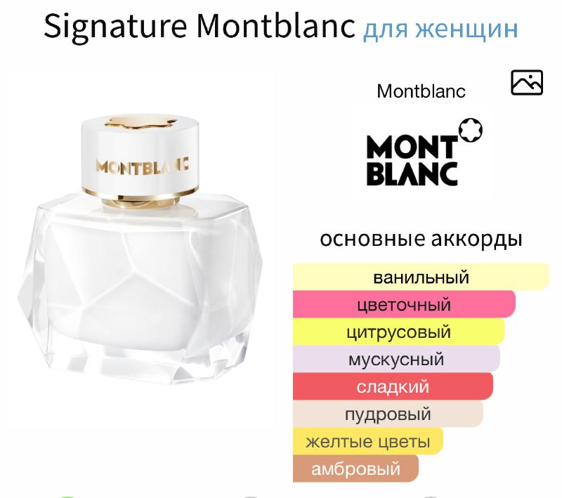 Парфюм Signature Montblanc 40ml 3