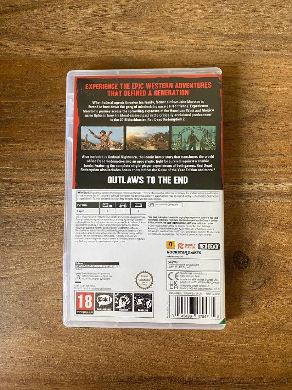 Red Dead Redemption Nintendo Switch игра 2