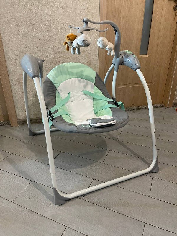 Электрокачели детские до 12 кг