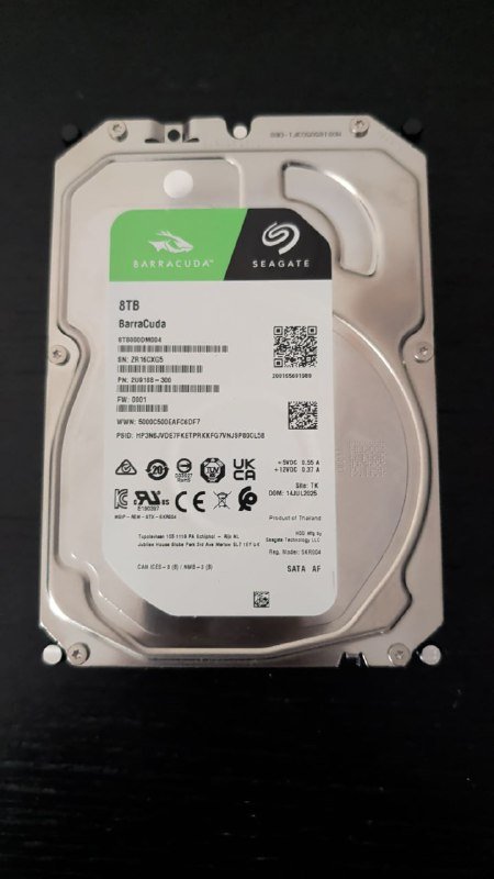 Жесткий диск Seagate BarraCuda 8TB