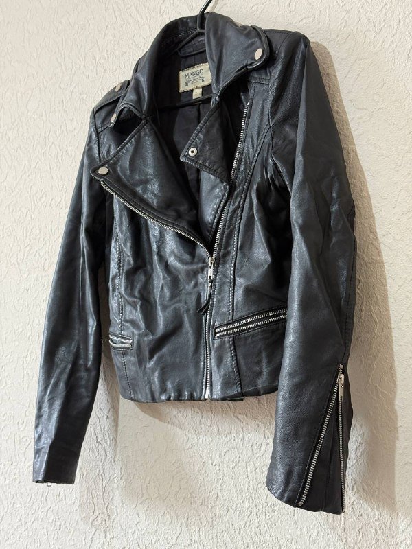 Кожаная косуха Mango, размер S 2