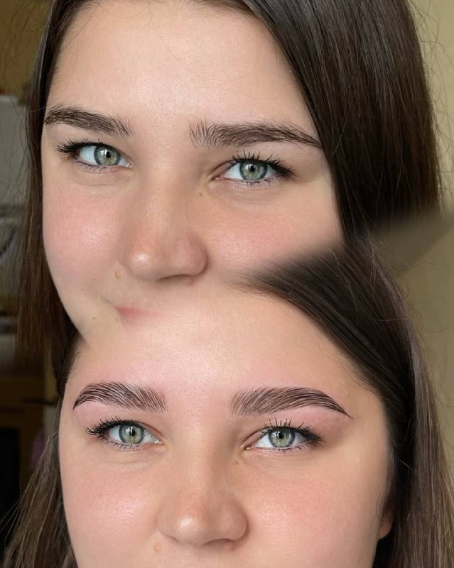 Ламинирование ресниц и бровей, коррекция, окрашивание 2