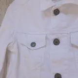 Белая джинсовая куртка AllSaints 2