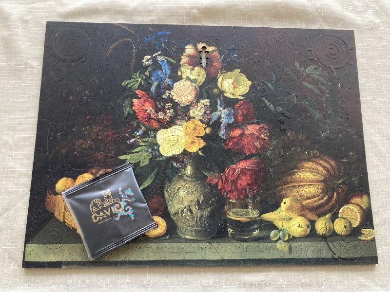 Деревянные пазлы DAVICI: Купание красного коня, Цветы и плоды, Часовщик 4