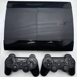 PS3 Super Slim, два джойстика 1