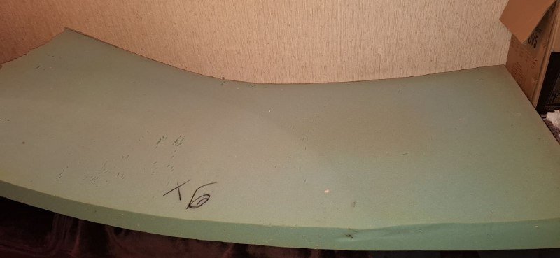 губка мебельная 9x180x86 см