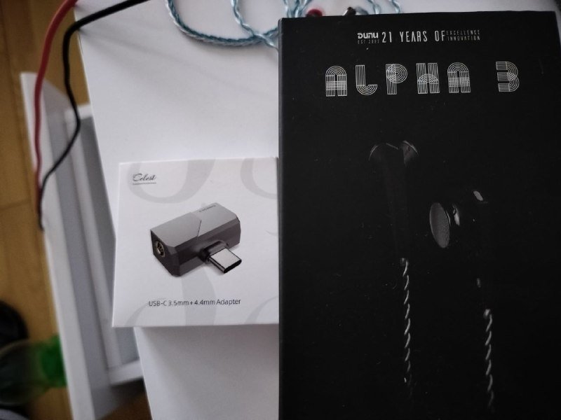Наушники Dunu Alpha, ЦАП Celest CD-2