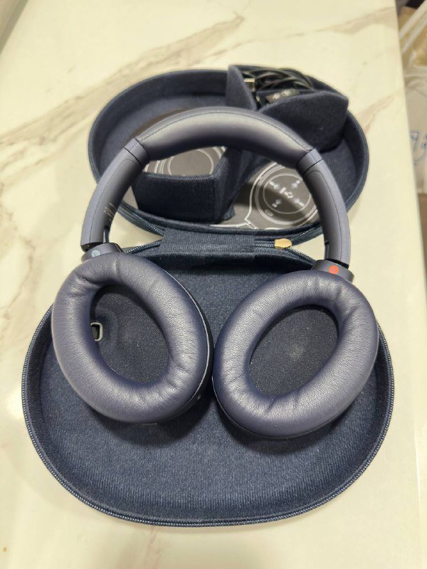 Sony WH-1000XM4 Blue наушники 2