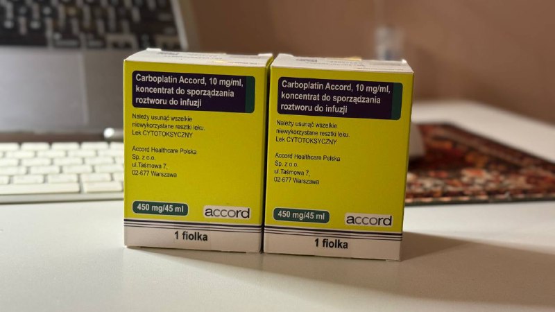 Glivec Imatinib 100mg, Carboplatin Accord 10mg/ml