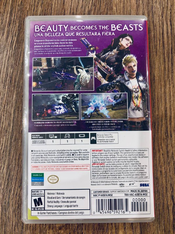 Игра Bayonetta 3 для Nintendo Switch 2