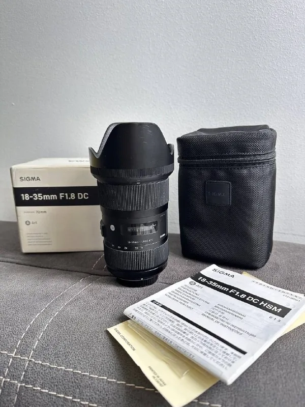 Sigma 18-35mm f/1.8 объектив 1