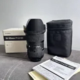 Sigma 18-35mm f/1.8 объектив 1
