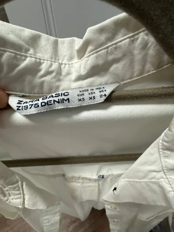 Юбка Sinsay, худи, рубашка Massimo Dutti, рубашка платье, рубашка Zara 6