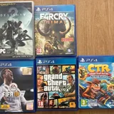 PS4 игры, FIFA, Thief, Grand Theft Auto, CTR 1