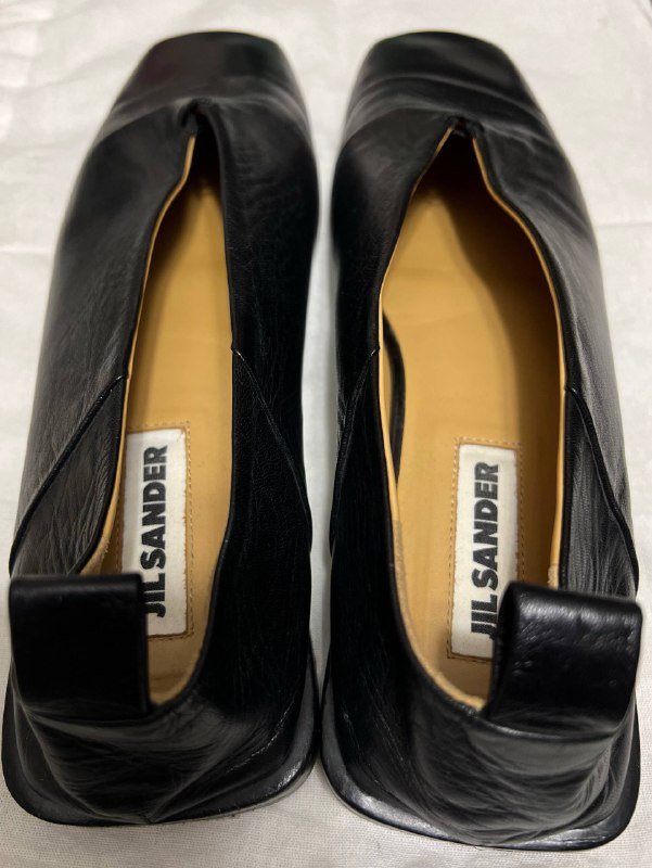 Балетки из натуральной кожи Jil Sander размер 37 3