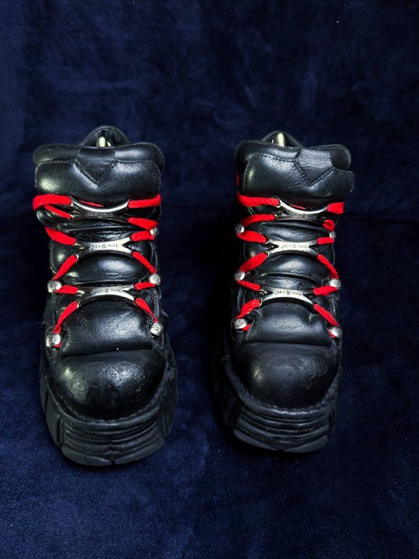 Archive New Rock Metallic Platform Boots 2