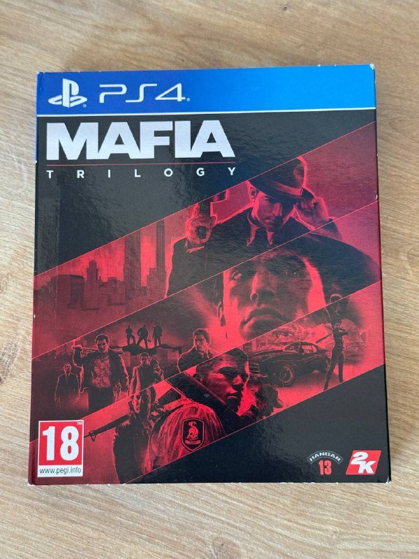 Игры для PlayStation PS 4: Mafia Trilogy, Marvel Spider Man, Mortal Kombat 11 Ultimate, Red Dead Redemption 2