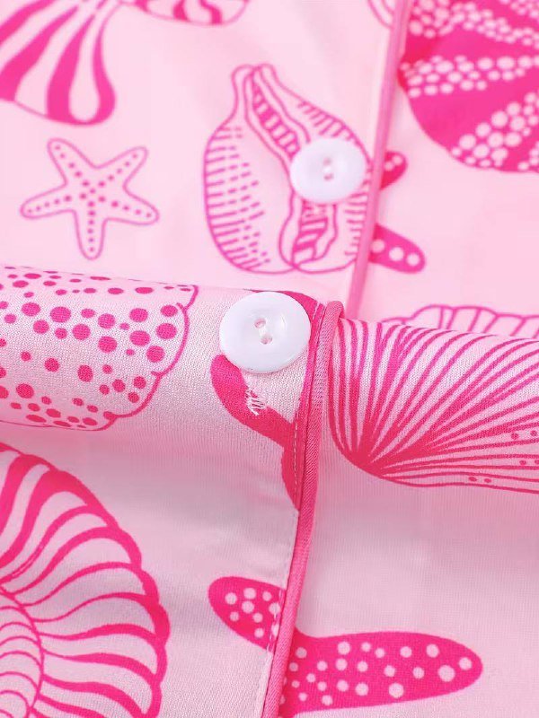 Пижама розовая верх низ 4