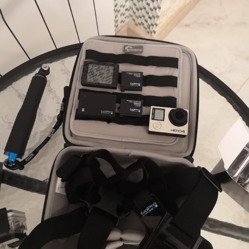 GoPro HERO 4 Silver с аксессуарами