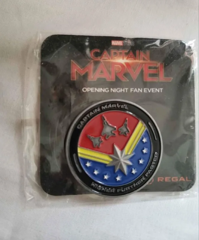Значки Captain Marvel 1