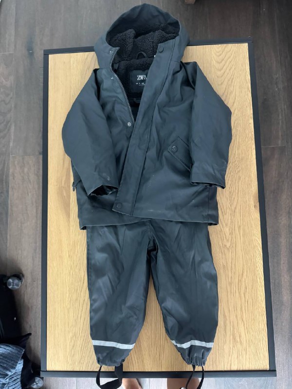 Детский комплект дождевик и комбинезон Zara