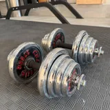 Разборные гантели 2×20 кг 1