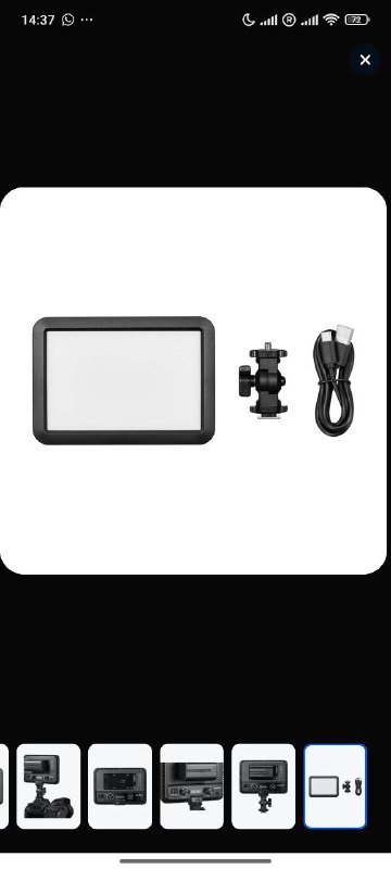 Светодиодный осветитель Godox LDP8D накамерный 3