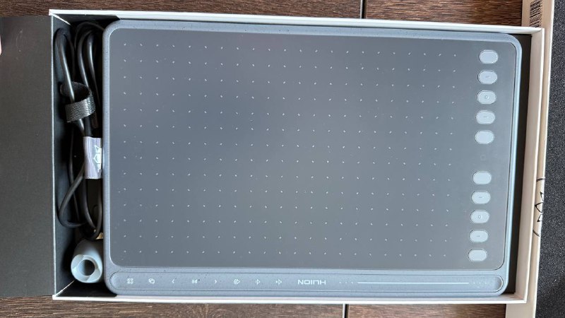 Графический планшет Huion HS611 серый 3