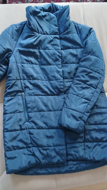 Куртка Stradivarius синяя, размер M