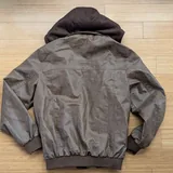 Куртка из PU-экокожи с капюшоном 2-в-1, 2XL 4
