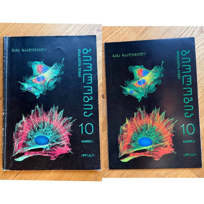 Школьные книги 10-го класс на грузинском языке 6