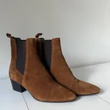 Женские челси Zara из замши 4