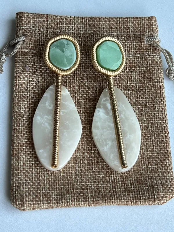 Массивные серьги ZARA 1