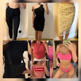 Женская одежда, купальники, топы, платья, брюки, сумочка 4
