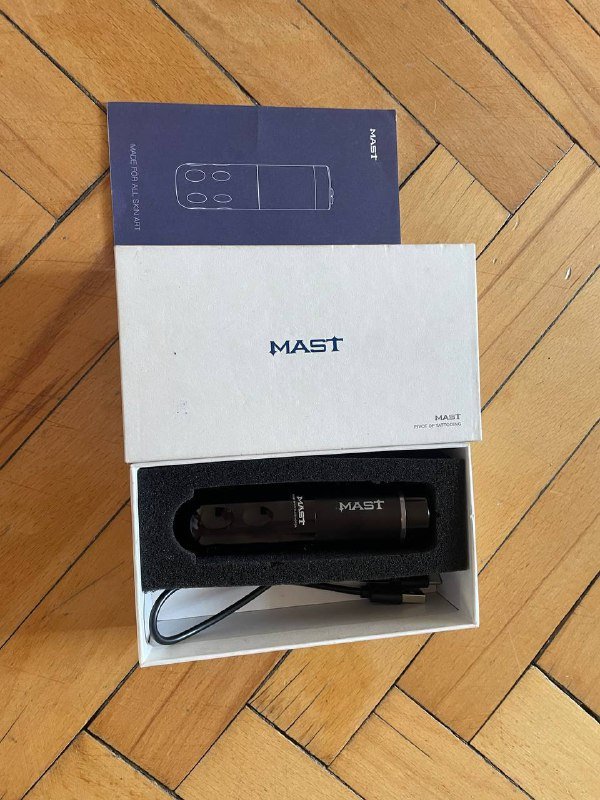 2 тату-машинки Mast, расходники для татуировок 3