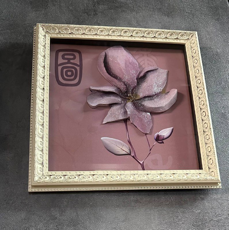 3D картина магнолия