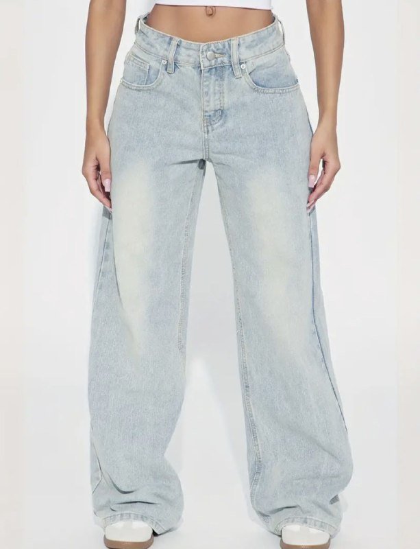 Светло-голубые джинсы размер XS